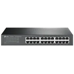 Сетевой коммутатор TP-LINK TL-SG1024D, 24x Gigabit Ethernet, 1000 Мбит/с, 1U Сетевой коммутатор TP-LINK TL-SG1024D, 24x Gigabit Ethernet, 1000 Мбит/с, 1U
