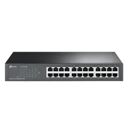 Сетевой коммутатор TP-LINK TL-SF1024D, 24x Fast Ethernet, 100 Мбит/с, 1U Сетевой коммутатор TP-LINK TL-SF1024D, 24x Fast Ethernet, 100 Мбит/с, 1U