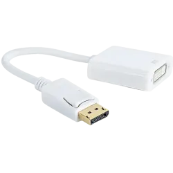 Видеоадаптер Cablexpert A-DPM-DVIF-002-W DisplayPort - DVI-I, Full HD 60 Гц, 0.1 м, белый Видеоадаптер Cablexpert A-DPM-DVIF-002-W DisplayPort - DVI-I, Full HD 60 Гц, 0.1 м, белый