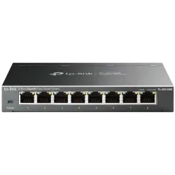 Управляемый коммутатор TP-Link TL-SG108E Easy Smart 8 портов Gigabit Черный