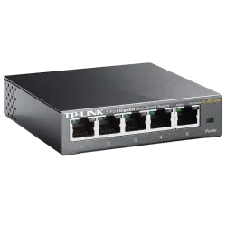 Сетевой коммутатор TP-Link TL-SG105E 5x Gigabit, управляемый, черный