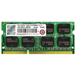 Оперативная память Transcend TS1GSK64V6H 8 ГБ DDR3 1600 МГц SO-DIMM для ноутбука