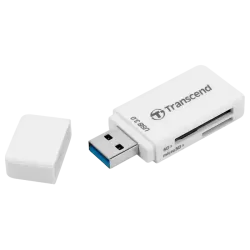 Картридер Transcend TS-RDF5 SD и microSD USB Type-A, белый Картридер Transcend TS-RDF5 SD и microSD USB Type-A, белый