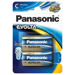 Батарейки Panasonic Evolta LR14EGE C (LR14), щелочные, 1.5 В, 2 шт. Батарейки Panasonic Evolta LR14EGE C (LR14), щелочные, 1.5 В, 2 шт.