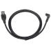 Кабель Cablexpert CCP-mUSB2-AMBM90-6 USB-A - micro-USB, угловой, 1.8 м, черный