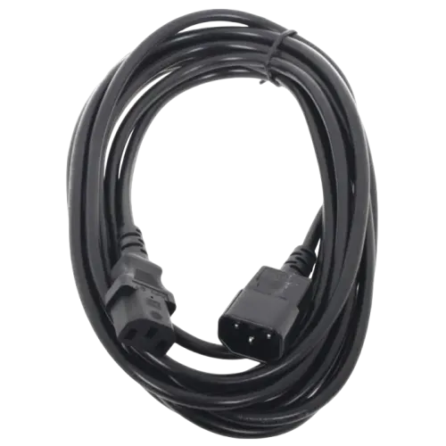 Кабель питания APC Electronic PC-UP7530, IEC C14 - C13, 3 м, чёрный Кабель питания APC Electronic PC-UP7530, IEC C14 - C13, 3 м, чёрный