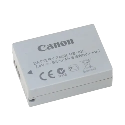 Аккумулятор Canon NB-10L 920 мА·ч для цифровых фотоаппаратов Аккумулятор Canon NB-10L 920 мА·ч для цифровых фотоаппаратов