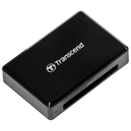 Картридер Transcend TS-RDF2 CFast, micro-USB и USB Type-A, чёрный Картридер Transcend TS-RDF2 CFast, micro-USB и USB Type-A, чёрный