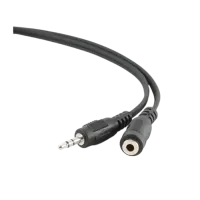 Аудио кабель Cablexpert CCA-423-3M, 3,5 мм, 3 м, чёрный