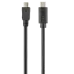 Кабель для зарядки и синхронизации Cablexpert USB-C / micro-USB, 1,8 м, чёрный