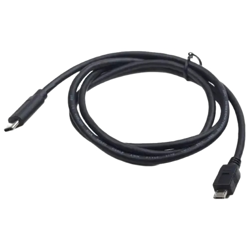 Кабель для зарядки и синхронизации Cablexpert USB-C / micro-USB, 1,8 м, чёрный