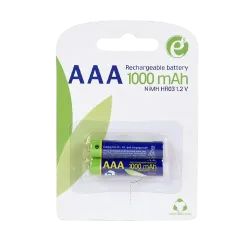 Аккумуляторные батарейки Energenie EG-BA-AAA10-01 AAA, Ni-MH, 1000 мАч, 2 шт.
