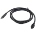 Кабель Cablexpert CCP-USB2-mBMCM-1M Micro-USB - USB-C, 1 м, 3А, чёрный