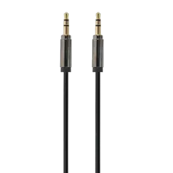 Аудиокабель Cablexpert CCAP-444-6 Jack 3.5 мм - Jack 3.5 мм, угловой, 1.8 м, чёрный Аудиокабель Cablexpert CCAP-444-6 Jack 3.5 мм - Jack 3.5 мм, угловой, 1.8 м, чёрный