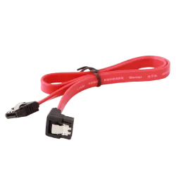 Кабель SATA III Cablexpert CC-SATAM-DATA90-0.5M, угловой 90°, 0.5 м, красный