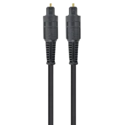 Оптический аудиокабель Cablexpert CC-OPT-2M Toslink - Toslink, S/PDIF, угловой разъём, 2 м, чёрный Оптический аудиокабель Cablexpert CC-OPT-2M Toslink - Toslink, S/PDIF, угловой разъём, 2 м, чёрный