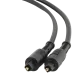 Оптический аудиокабель Cablexpert CC-OPT-2M Toslink - Toslink, S/PDIF, угловой разъём, 2 м, чёрный