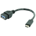 OTG-адаптер Cablexpert A-OTG-CMAF3-01 USB-C - USB-A 3.0, 20 см, черный