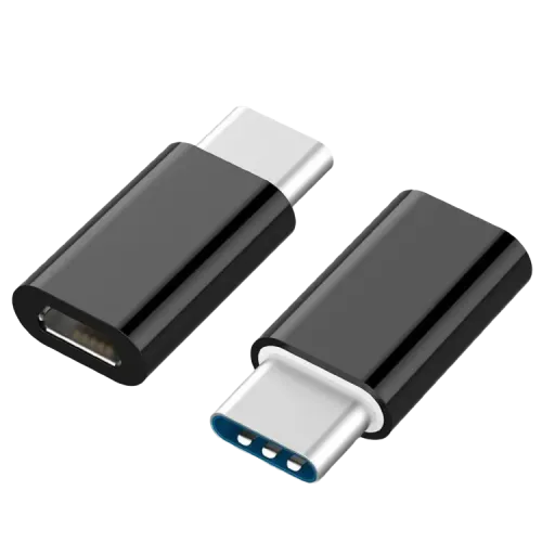 Адаптер Cablexpert A-USB2-CMmF-01 Micro-USB - USB Type-C, USB 2.0, черный Адаптер Cablexpert A-USB2-CMmF-01 Micro-USB - USB Type-C, USB 2.0, черный