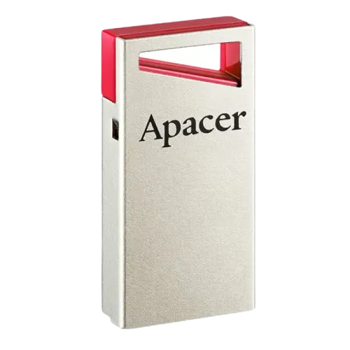 USB-флеш-накопитель Apacer AH112 32 ГБ USB 2.0, серебристо-красный