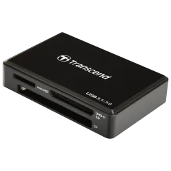 Картридер Transcend TS-RDF9 SD, microSD и CompactFlash USB Type-A, micro-USB, чёрный Картридер Transcend TS-RDF9 SD, microSD и CompactFlash USB Type-A, micro-USB, чёрный