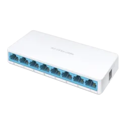 Сетевой коммутатор MERCUSYS MS108 8 портов Fast Ethernet Белый Сетевой коммутатор MERCUSYS MS108 8 портов Fast Ethernet Белый