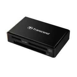 Картридер Transcend TS-RDF8 SD, microSD и CompactFlash USB Type-A, micro-USB, чёрный Картридер Transcend TS-RDF8 SD, microSD и CompactFlash USB Type-A, micro-USB, чёрный
