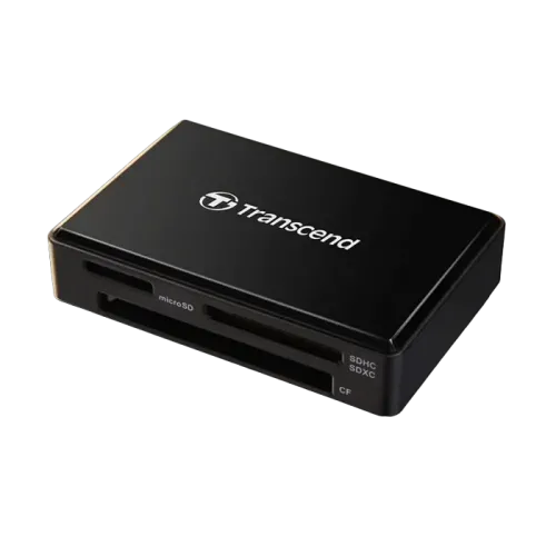 Картридер Transcend TS-RDF8 SD, microSD и CompactFlash USB Type-A, micro-USB, чёрный Картридер Transcend TS-RDF8 SD, microSD и CompactFlash USB Type-A, micro-USB, чёрный