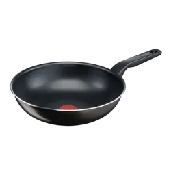 Сковорода-вок Tefal XL Intense 28 см, алюминий, чёрная
