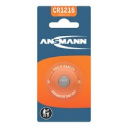 Литиевая батарейка Ansmann CR1216, 3 В Литиевая батарейка Ansmann CR1216, 3 В