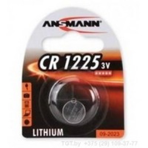 Литиевая батарейка Ansmann CR1225, 3 В