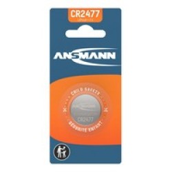 Литиевая батарейка Ansmann CR2477 3V, таблетка Литиевая батарейка Ansmann CR2477 3V, таблетка
