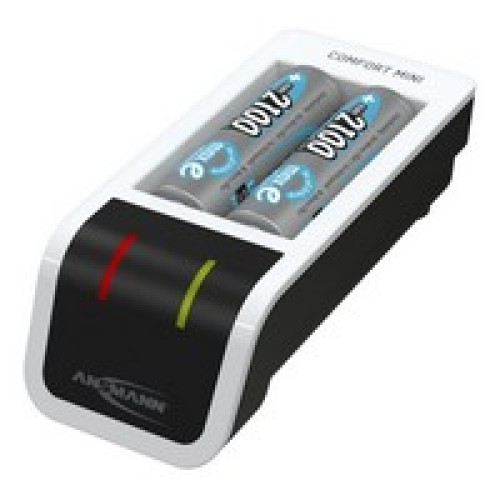 Зарядное устройство Ansmann Comfort Mini с 2 аккумуляторами AA 2100 мА·ч Зарядное устройство Ansmann Comfort Mini с 2 аккумуляторами AA 2100 мА·ч