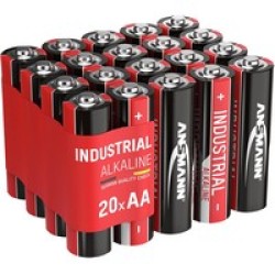 Батарейки Ansmann Industrial Alkaline AA LR6, 20 шт.