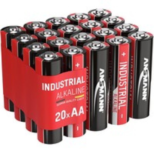 Батарейки Ansmann Industrial Alkaline AA LR6, 20 шт. Батарейки Ansmann Industrial Alkaline AA LR6, 20 шт.