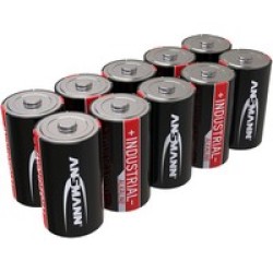 Батарейки Ansmann Industrial Alkaline D, 10 шт. Батарейки Ansmann Industrial Alkaline D, 10 шт.