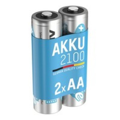 Аккумуляторы Ansmann maxE AA/HR6 2100 мАч, 1.2 В, 2 шт. Аккумуляторы Ansmann maxE AA/HR6 2100 мАч, 1.2 В, 2 шт.