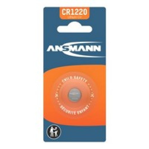 Литиевая батарейка Ansmann CR1220, 3 В Литиевая батарейка Ansmann CR1220, 3 В