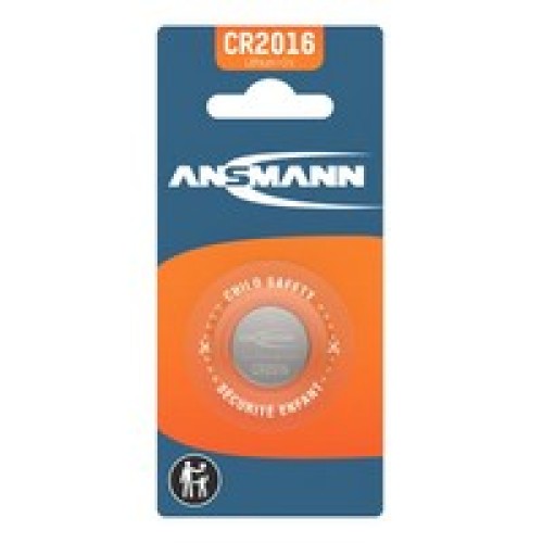Литиевая батарейка Ansmann CR2016, 3 В Литиевая батарейка Ansmann CR2016, 3 В