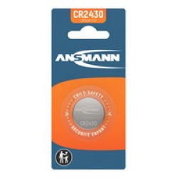 Литиевая батарейка Ansmann CR2430, 3 В, 300 мА·ч Литиевая батарейка Ansmann CR2430, 3 В, 300 мА·ч
