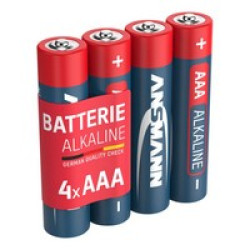Батарейки Ansmann Alkaline Micro AAA LR03 1,5 В, 4 шт.