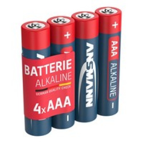 Батарейки Ansmann Alkaline Micro AAA LR03 1,5 В, 4 шт.