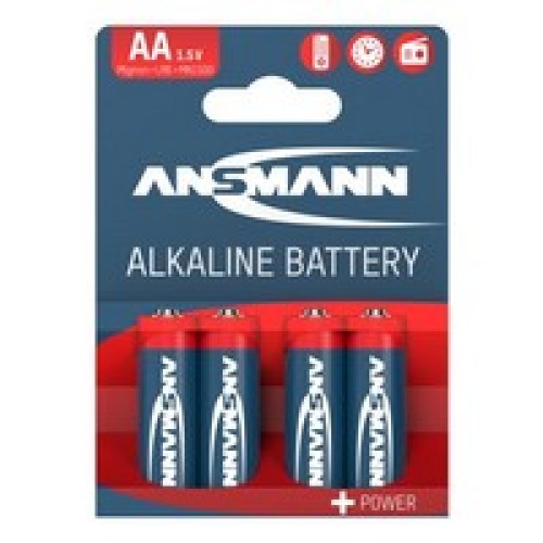 Батарейки Ansmann Alkaline Mignon AA LR6 1,5 В, 4 шт. Батарейки Ansmann Alkaline Mignon AA LR6 1,5 В, 4 шт.