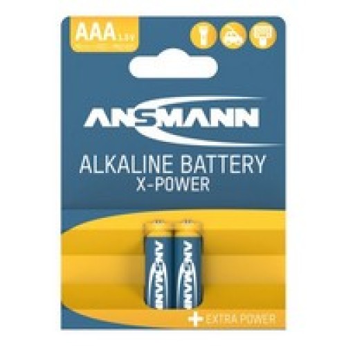 Батарейки Ansmann Alkaline X-Power AAA LR03 1,5 В, 2 шт. Батарейки Ansmann Alkaline X-Power AAA LR03 1,5 В, 2 шт.
