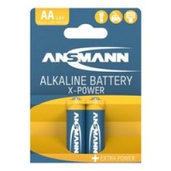 Батарейки Ansmann Alkaline X-Power AA LR6 1,5 В, 2 шт.