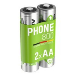 Аккумуляторы Ansmann NiMH AA HR6 800 мАч 1,2 В, 2 шт.