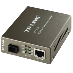 Медиаконвертер TP-Link MC111CS 10/100M RJ45 в 100M Single-Mode SC WDM, до 20 км