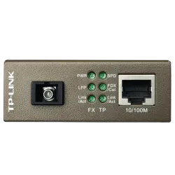 Медиаконвертер TP-Link MC112CS 10/100M RJ45 в 100M Single-Mode SC WDM, до 20 км