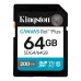 64GB SDXC Card (Class 10) UHS-I, U3, V30 Kingston Canvas Go! Plus Gen 4