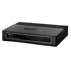 Сетевой коммутатор TP-LINK TL-SF1016D 16 портов Fast Ethernet Чёрный Сетевой коммутатор TP-LINK TL-SF1016D 16 портов Fast Ethernet Чёрный